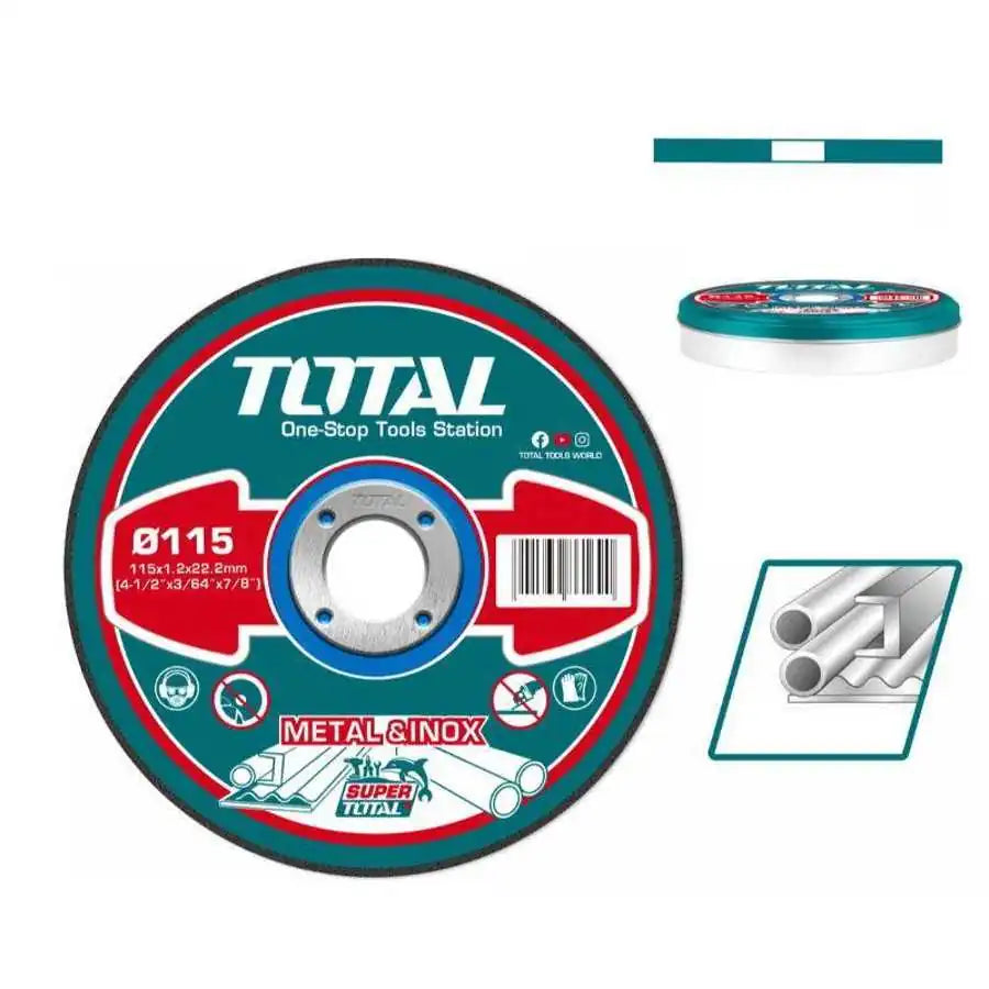 Abrasive Metal Cutting Disc Set 10 Pcs - Total Tools